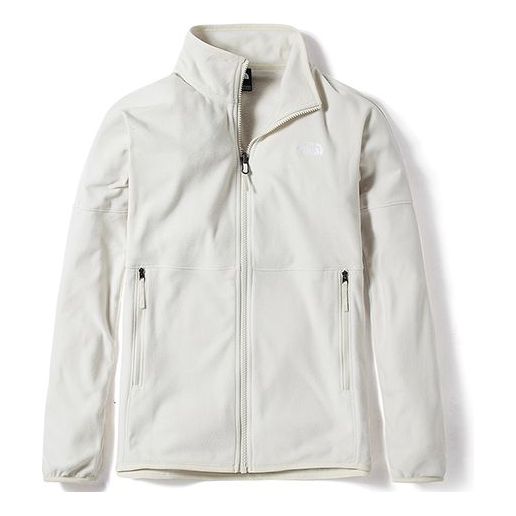 (WMNS) THE NORTH FACE Outdoor Sports Fleece Hoodie White 49AZ-K82