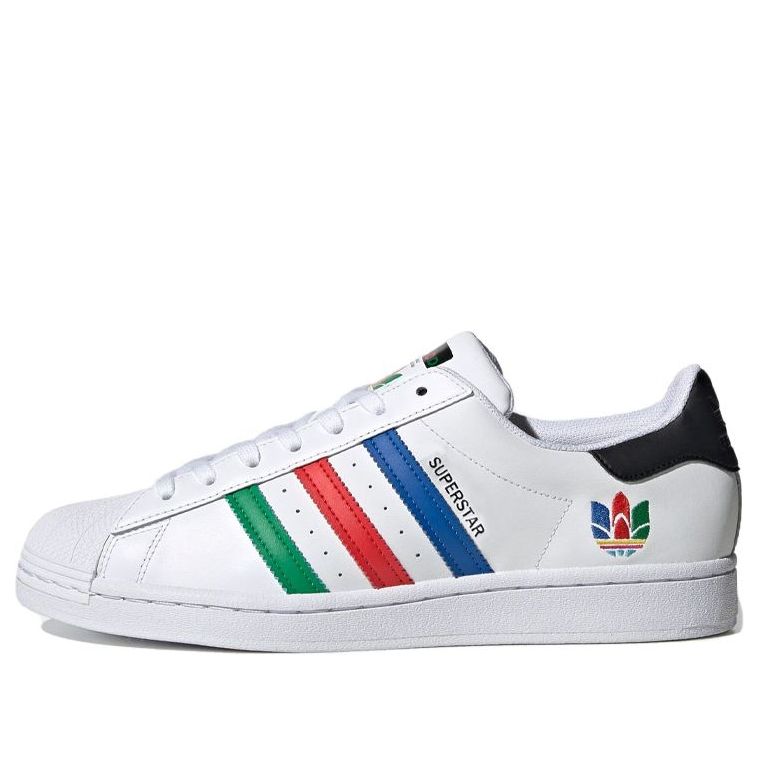 adidas Superstar 'Colorful Trefoil - Cloud White' FU9521