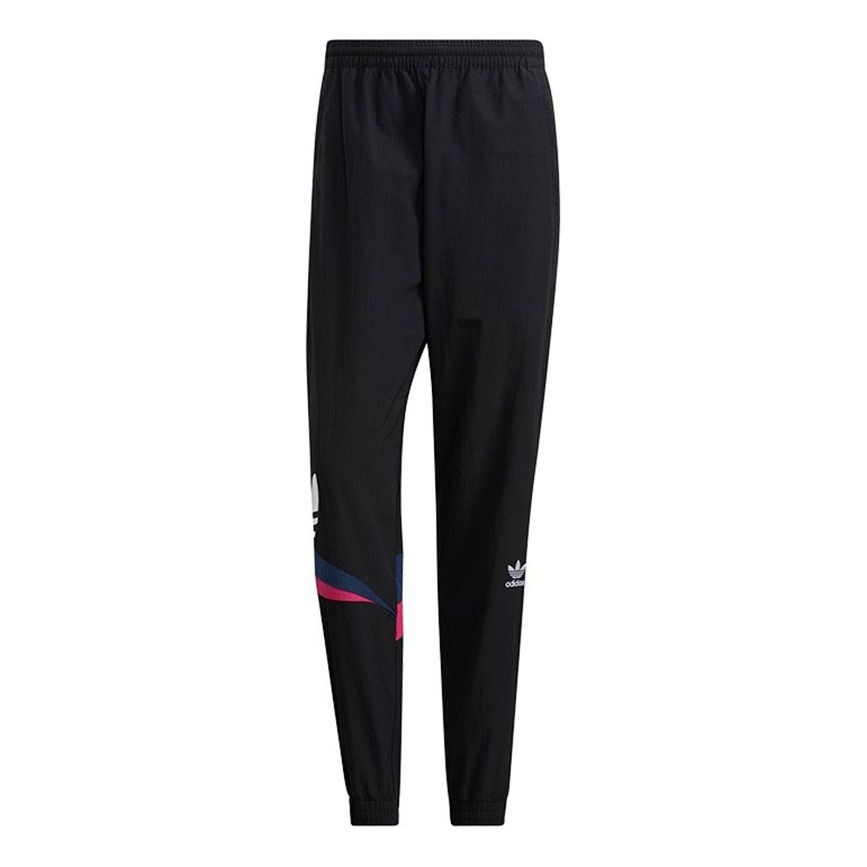 Men's adidas originals Woven Training Sports Gym Long Pants/Trousers Black H46702