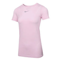 (WMNS) Nike Infinite Dri-FIT Running Short Sleeve 'Pink' CU3121-663