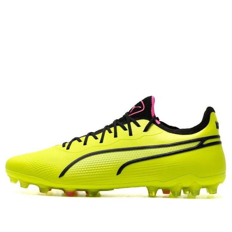 PUMA King Ultimate MG Football Shoes 'Solar Yellow' 107252-03
