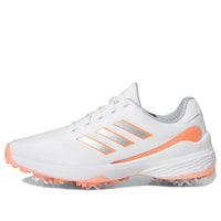 (WMNS) adidas ZG23 Golf Shoes 'Cloud White Silver Metallic Coral Fusion' GZ2176
