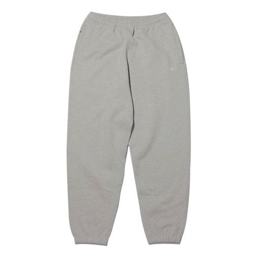 Nike Lab Solid Color Stay Warm Bundle Feet Sports Pants 'Dark Grey' DA0330-050