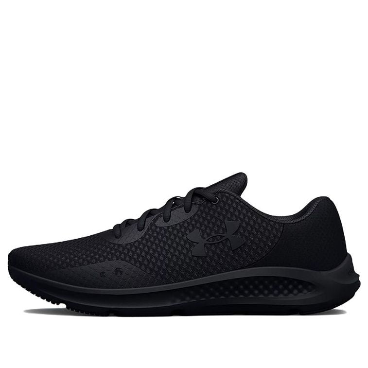(WMNS) Under Armour Charged Pursuit 3 'Triple Black' 3024889-002