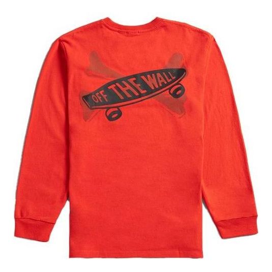 Vans Vault x WTAPS Long Sleeve T-Shirt 'Orange' VN0A4TRCZXT1