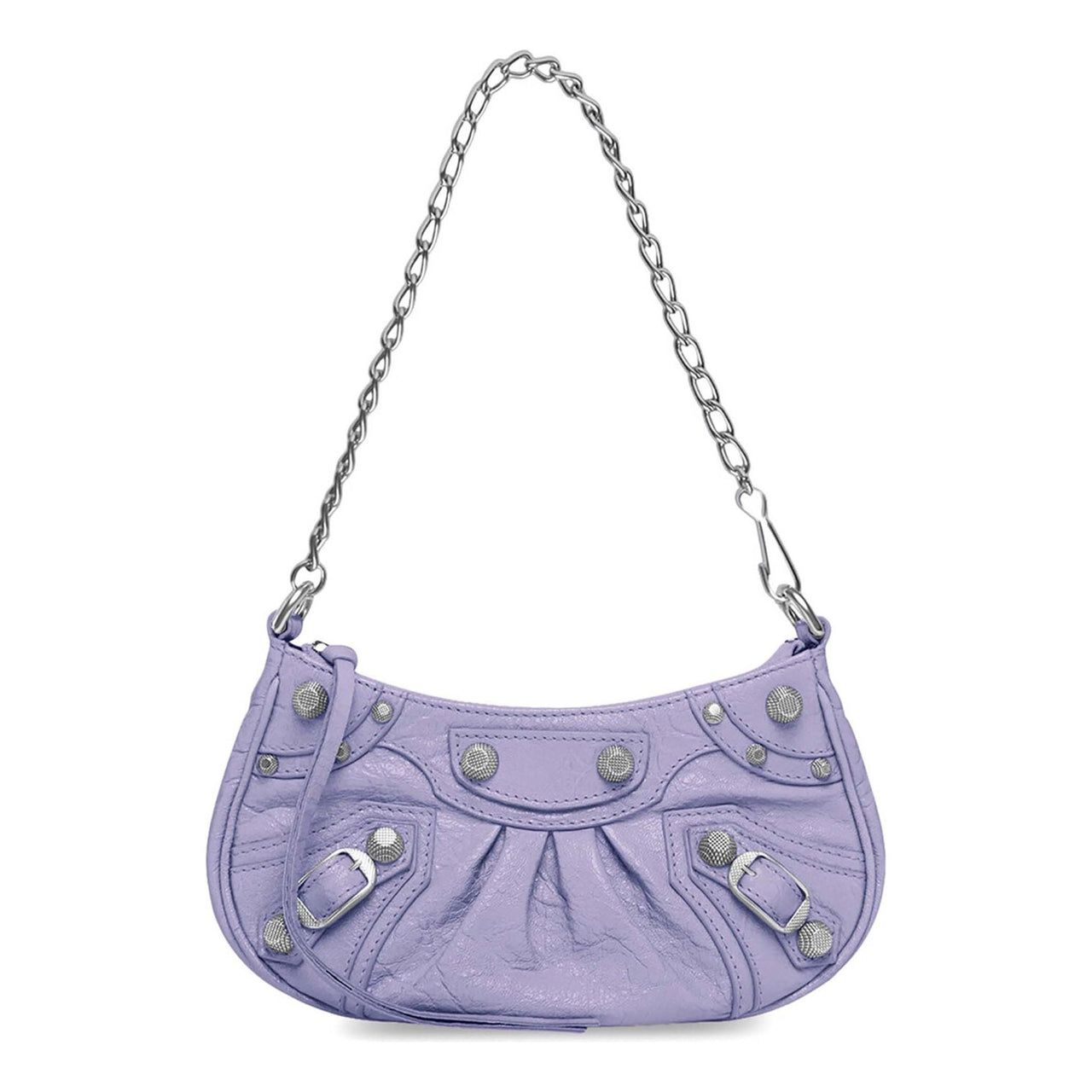 (WMNS) Balenciaga Le Cagole Mini Bag with Chain 'Lilac' 6958141VG9Y5304