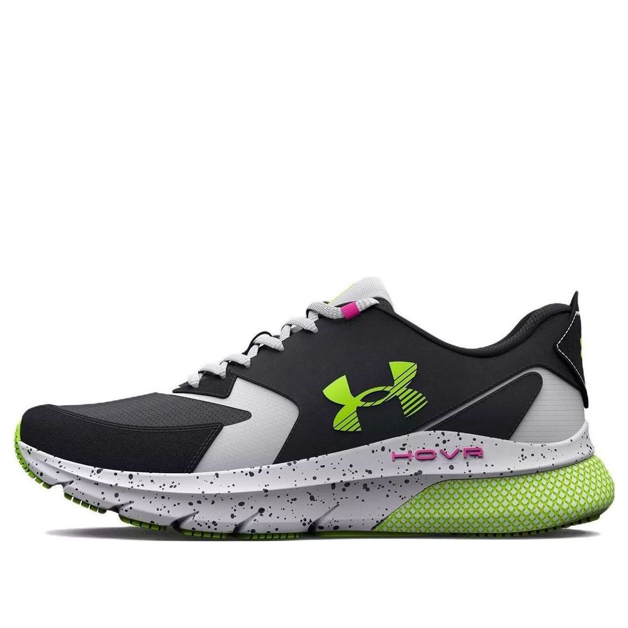 Under Armour HOVR Turbulence 'Black Lime Surge' 3026137-003