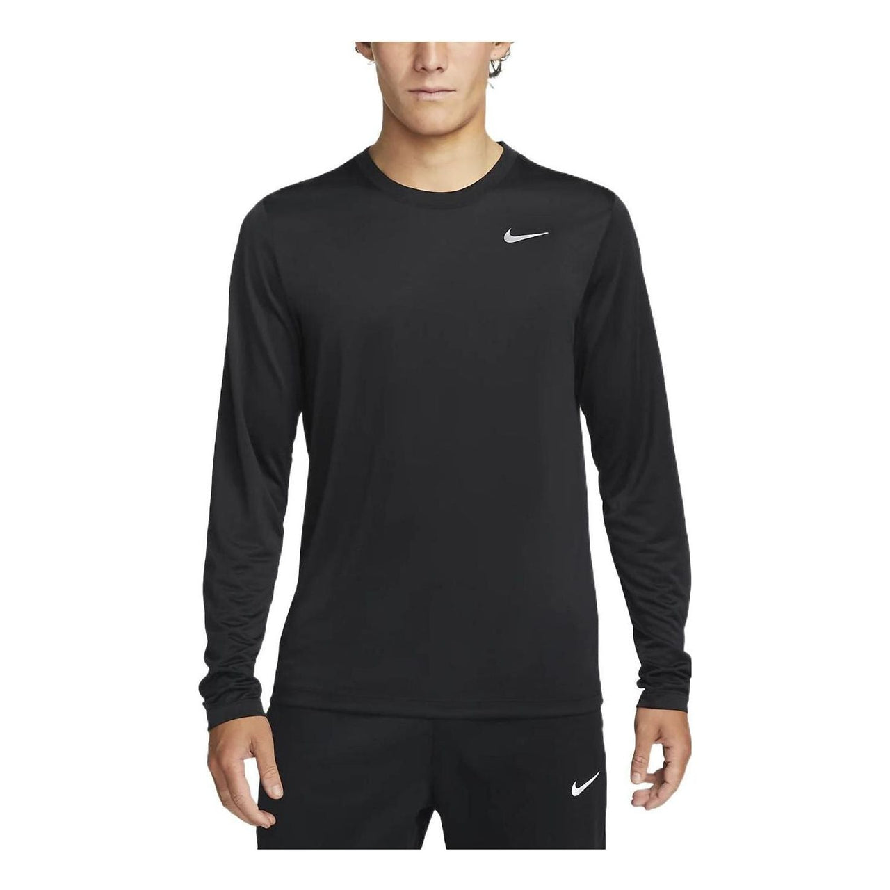 Nike Dry Fit Legend Long Sleeve Tee 'Black' DX0994-010