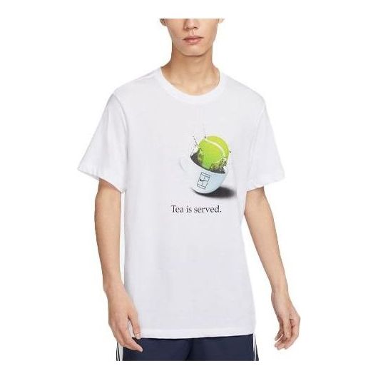 Nike Court Dri-FIT Slam T-Shirt 'White' FD0031-100
