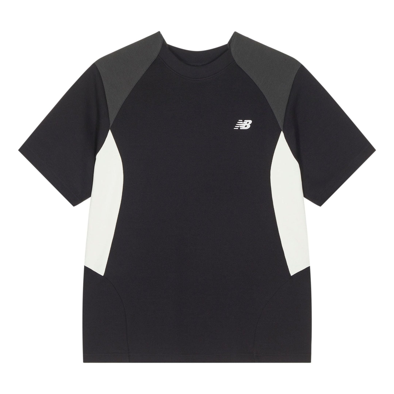 New Balance x LiangDong Color Block T-Shirt 'Black' NEE17113-BK