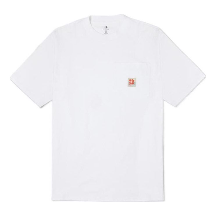 Converse Pocket T-Shirt 'White' 10022931-A02