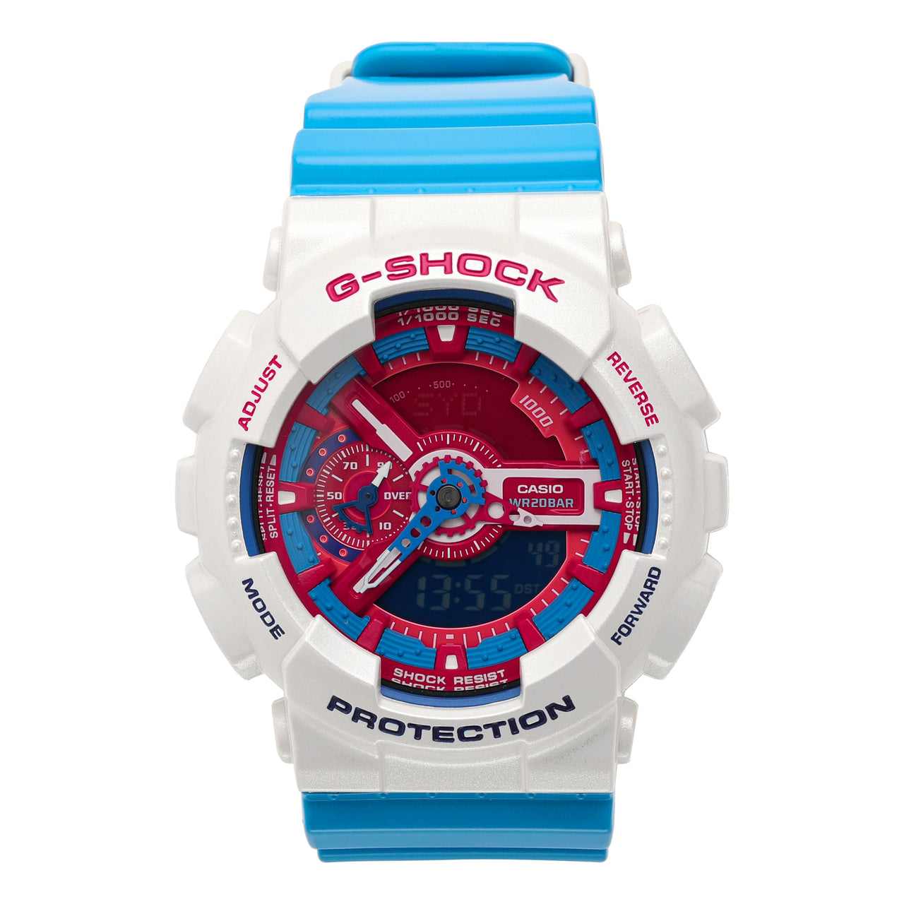 CASIO G-Shock Analog-Digital 'White' GA-110AC-7A