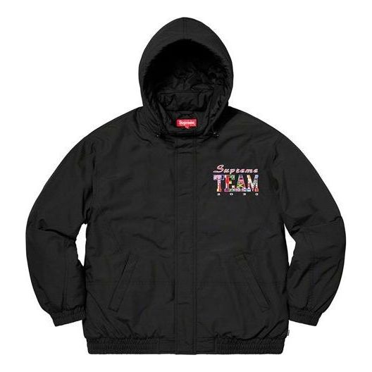 Supreme Super Team Puffy Jacket 'Black' SUP-SS20-489