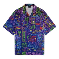 Li-Ning x Steven Harrington All Over Print Graphic Shirt 'Multi-Color' ASHS911-1