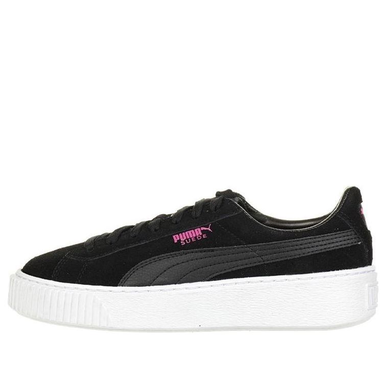PUMA Suede Platform Jr Casual Shoes Black 363663-01