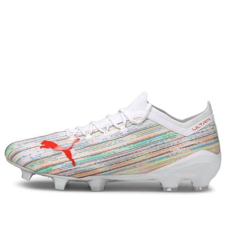 PUMA Ultra 1.2 FG AG 'White Red Blast' 106299-04
