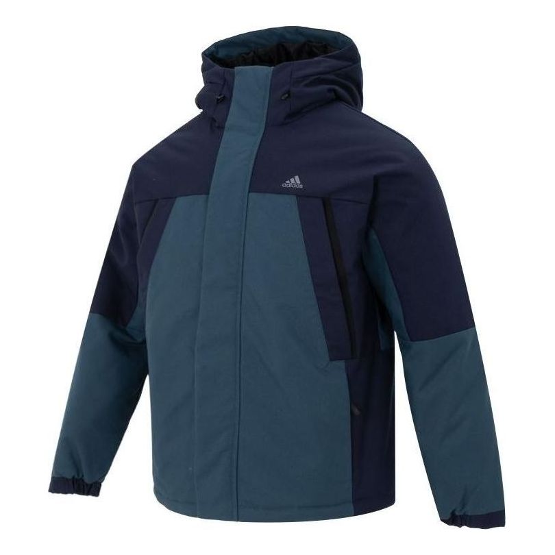 adidas SHRT Down Parka 'Teal Black' IL8923