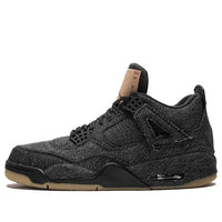 Air Jordan 4 Retro x Levi's 'Black Denim' AO2571-001