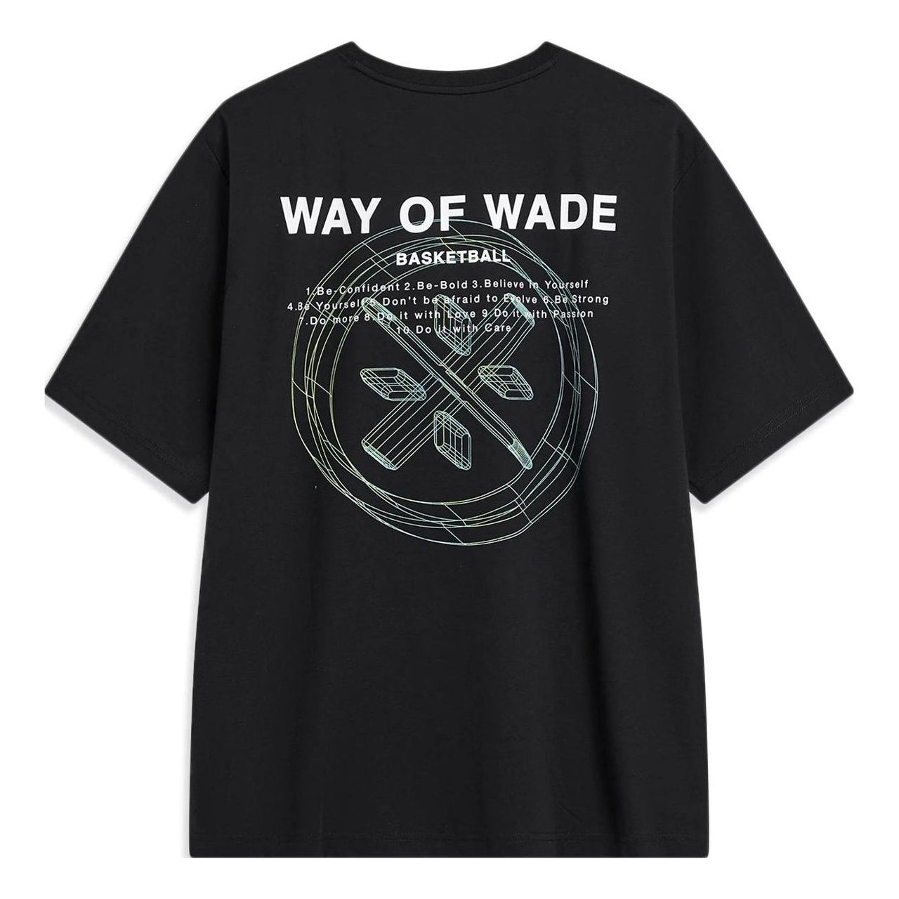 Li-Ning Way of Wade T-shirt 'Black' AHST333-1