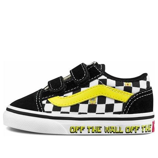 (TD) Vans SpongeBob SquarePants x Old Skool Velcro 'Off The Wall' VN000D3Y9EK