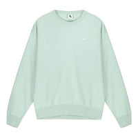 Nike Solid Color Round Neck Long Sleeves Pullover Green Light green CZ5353-321