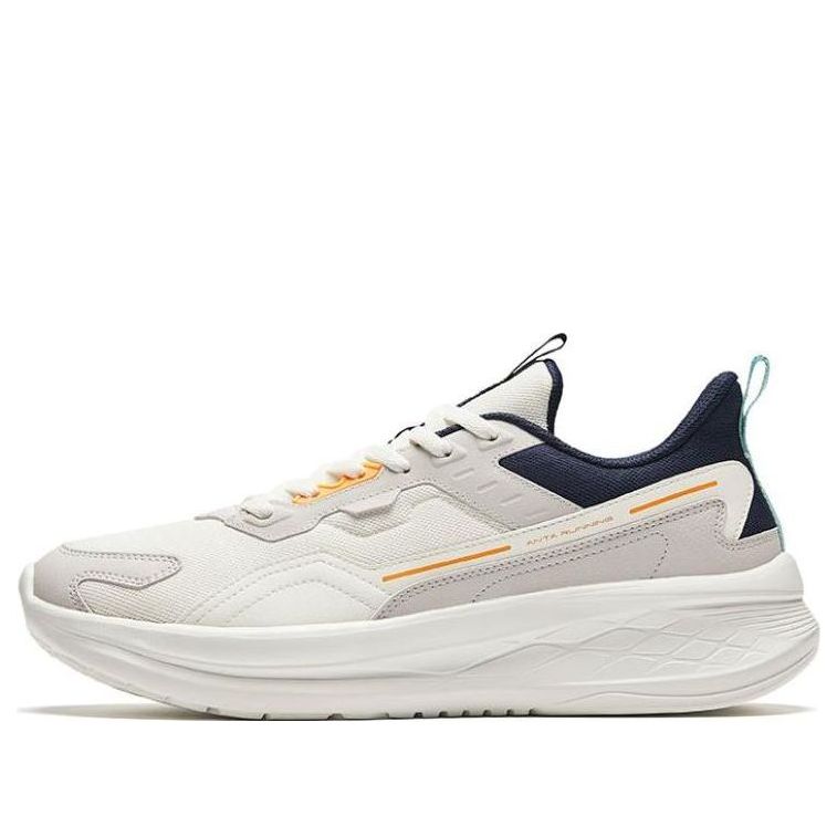 ANTA Running Series Sneakers 'White Beige Navy' 912345579-3
