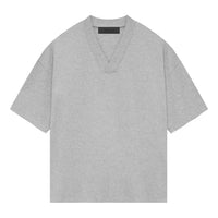 Fear of God Essentials SS24 V Neck T-Shirt 'Light Heather Grey' 125SP244216F