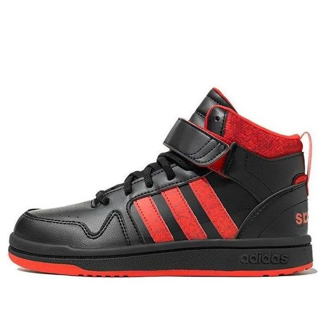 (PS) adidas Neo Postmove Mid Shoes 'Black Red' IE4245