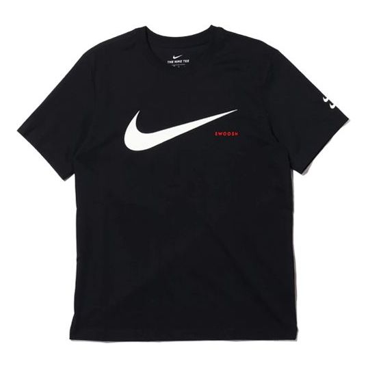 Nike Swoosh logo Double Hook Half-sleeved Black CK2253-010