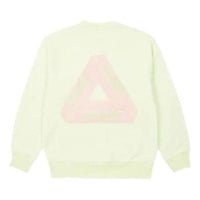 Palace S23 Fleece Tri-Ferg Crew Sweater 'Yellow' PLC23028
