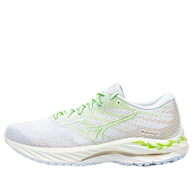 Mizuno Wave Rider 26'White Green' J1GC225701