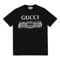 GUCCI SS23 Cotton jersey T-shirt 'Black' 548334-XJE8U-1082