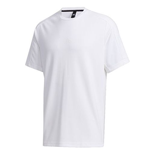 adidas TH TEE Round-neck Short-sleeve Tee Men White GF4022
