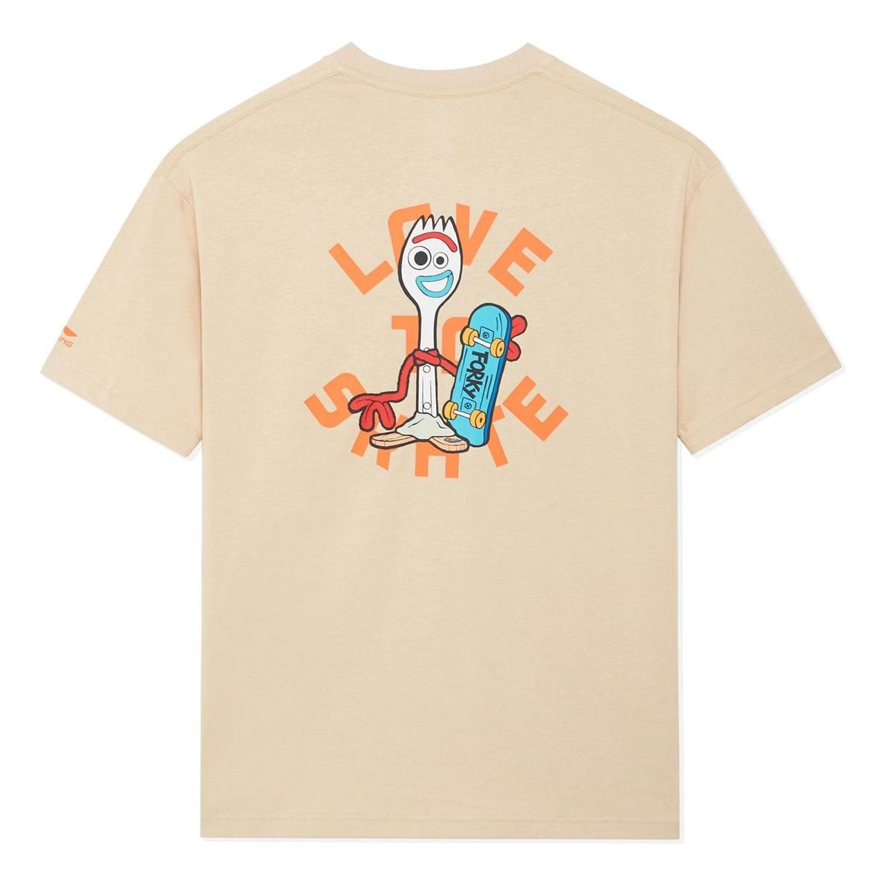 Li-Ning x Disney Toy Story Graphic T-shirt 'Light Brown' AHSS617-1