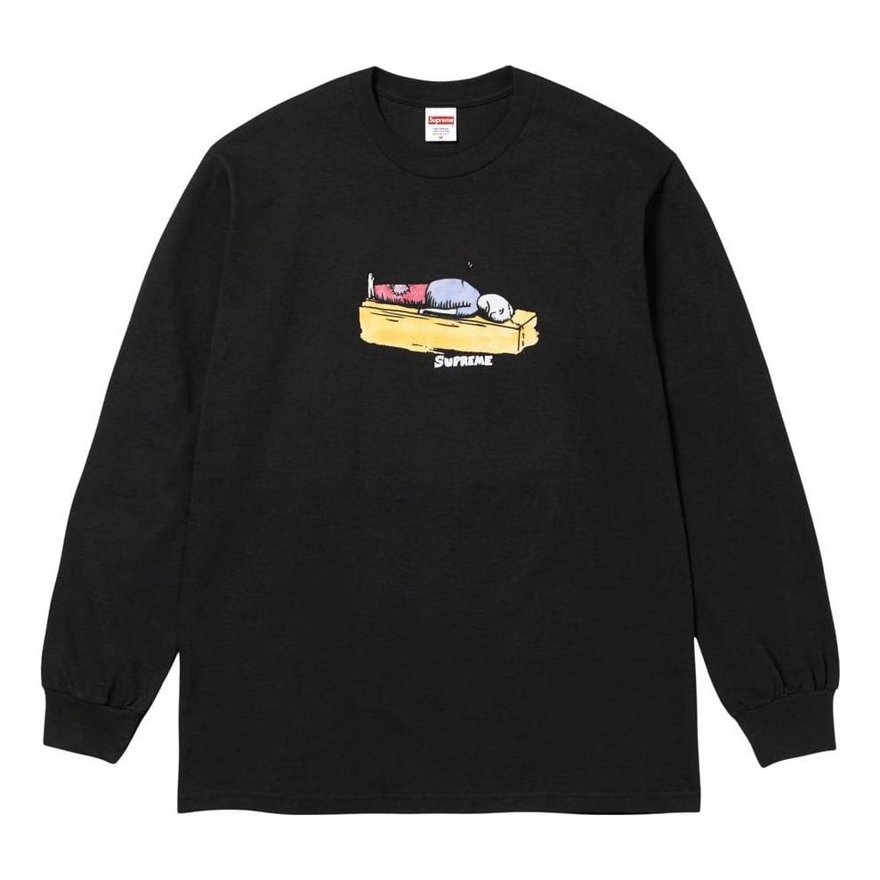 Supreme FW23 Week7 Neil Blender Arrow Long Sleeve T-shirt 'Black' SUP-FW23-139