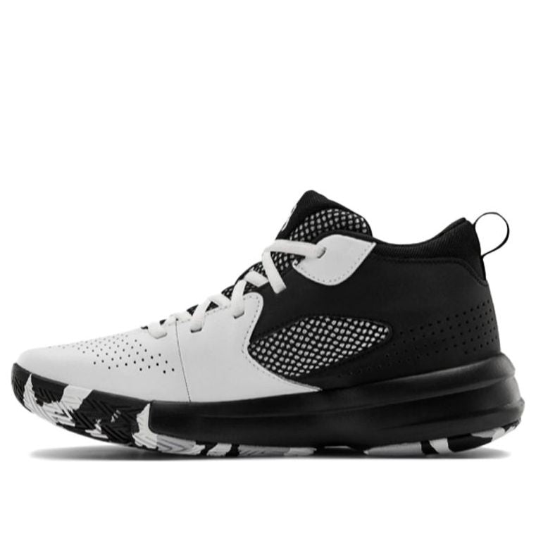 (GS) Under Armour Lockdown 5 'White Black' 3023533-100