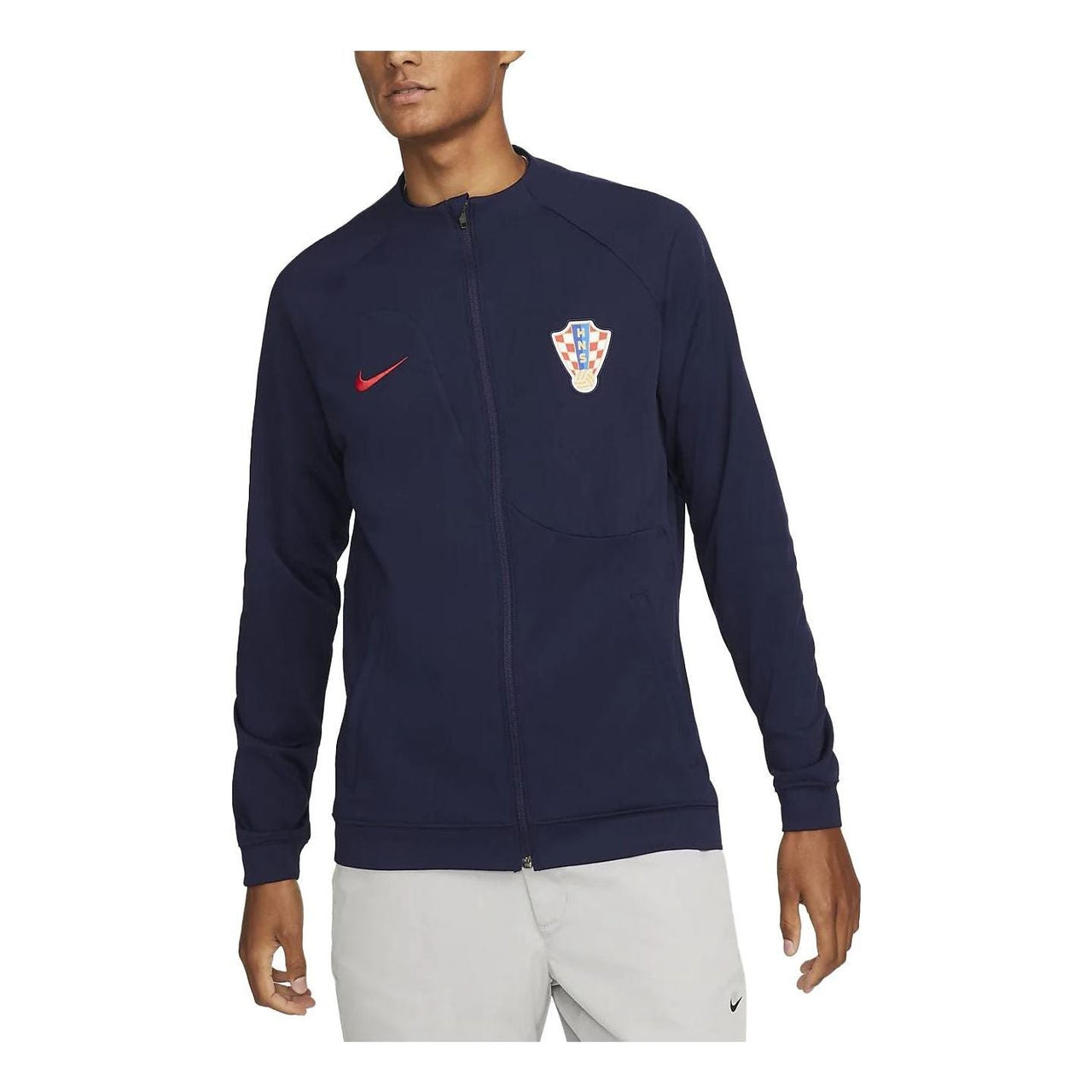 Nike Croatia Academy Pro Soccer Jacket 'Blue' DH4743-498