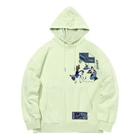Li-Ning BadFive Pullover Hoodie 'Light Green' AWDQB45-2