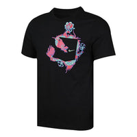 Nike Exploration Pattern Basketball Pocket Short Sleeve Black CV1047-010