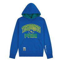 PUMA x The Hundreds Crossover Logo Printing Reversible Blue Green 598311-89