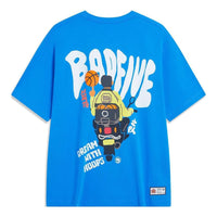 Li-Ning BadFive Graphic T-shirt 'Blue' AHST901-2