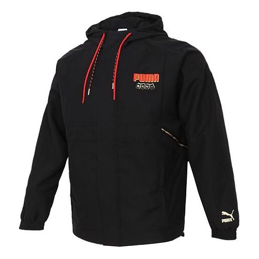 PUMA YOTOX Jacket 'Black Red' 531297-01