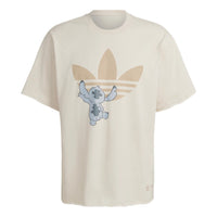 adidas Originals x Disney Crossover Cartoon T-Shirt 'White Beige' HT3952