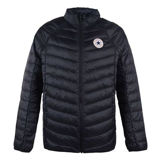Converse Windproof Down Warm Jacket 'Black' 10005116-A01