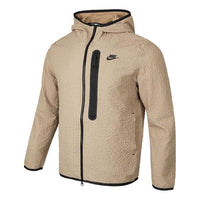 Nike Sportswear Tech Lined Woven Full-Zip Hooded Jacket 'Tan' DQ4323-247