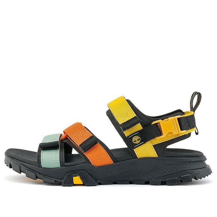 Timberland Garrison Trail Two Strap Sandals 'Orange' A6ACZM