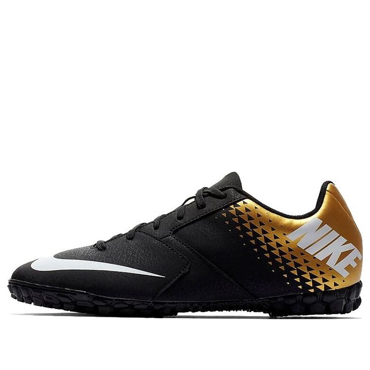 Nike BombaX TF Turf 'Black White Gold' 826486-077