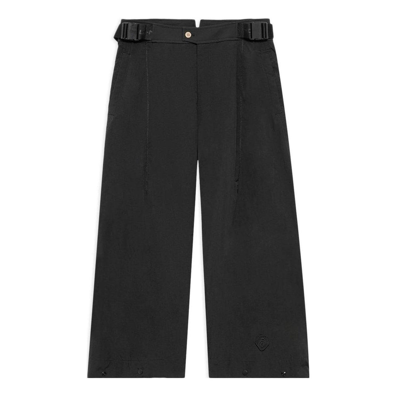 Li-Ning x Jackie Chan Kung Fu Loose Fit Ankle Pants 'Black' AKQS003-4