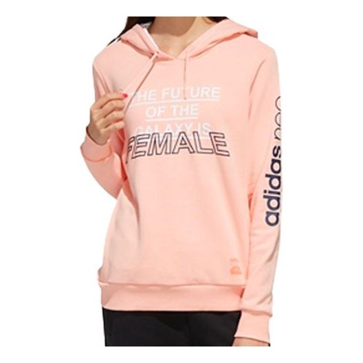(WMNS) adidas neo Sw Hdy Athleisure Casual Sports Pink EI4552