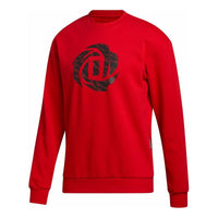 adidas Rose Crew Basketball Sports Round-neck Hooded Shirt Men Light Red GP6116